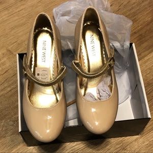 Girls Nine West dress shoes